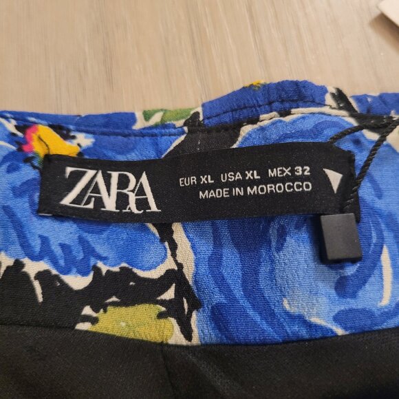 NWT ZARA | Floral Skirt | Sz. XL - Picture 6 of 8